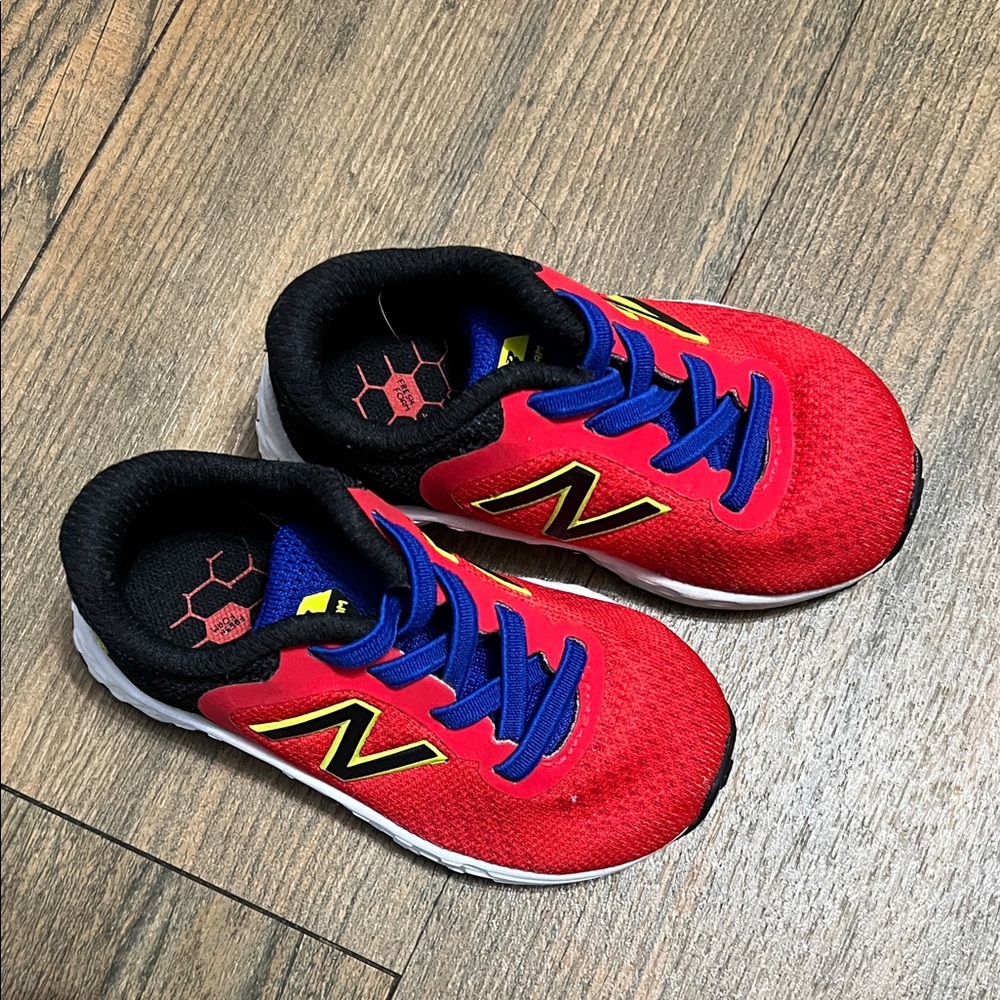 New Balance Kids Sneakers in Red and Blue